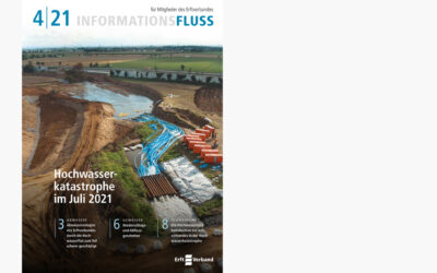 Informationsfluss 4/21:  Schwerpunktthema Hochwasserkatastrophe