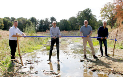 Die neue Erft im Erftpark Euskirchen