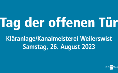 Kläranlage Weilerswist: Tag der offenen Tür