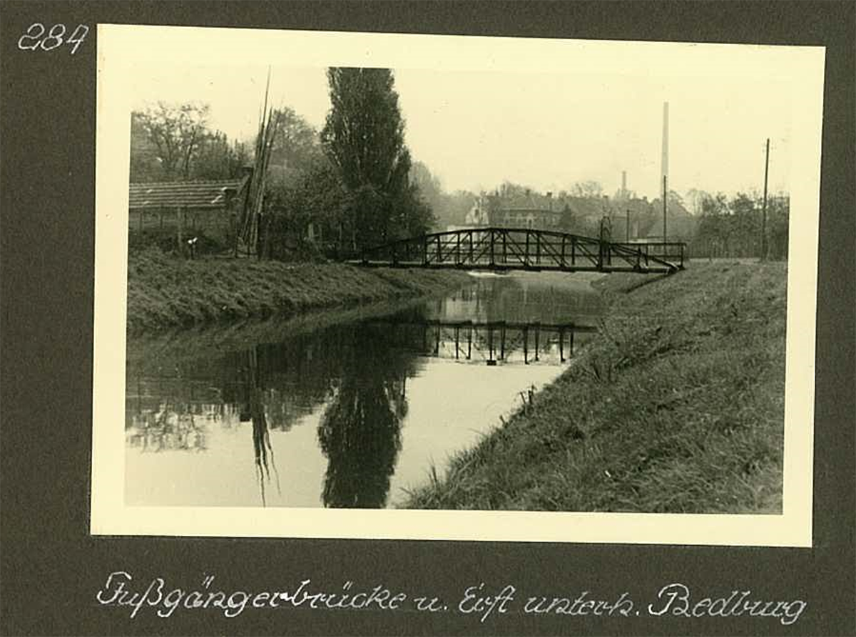 Historische Aufnahme Schoss Bedburg