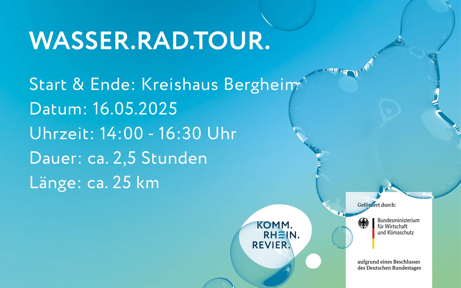 Erftverband lädt zur geführten Radtour zwischen Auenlandschaft und Strukturwandel ein