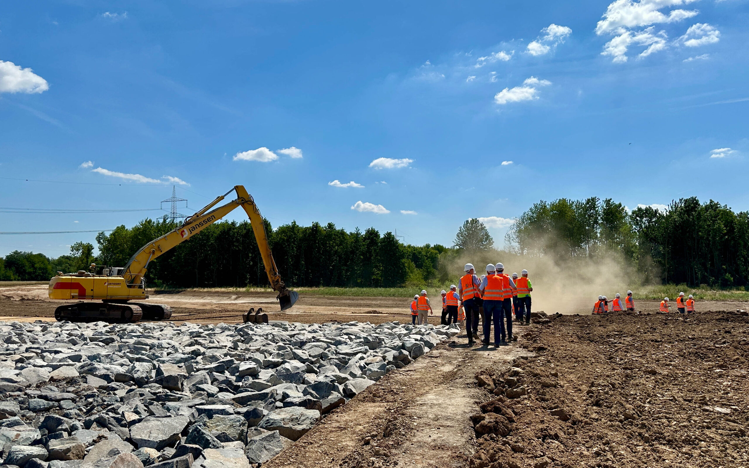 Führung offene Baustelle Gymnich