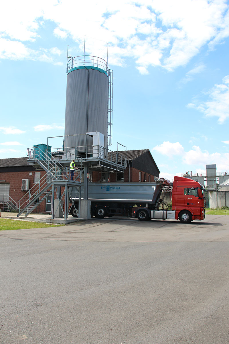 Kläranlage Frechen Klärschlammabfüllung