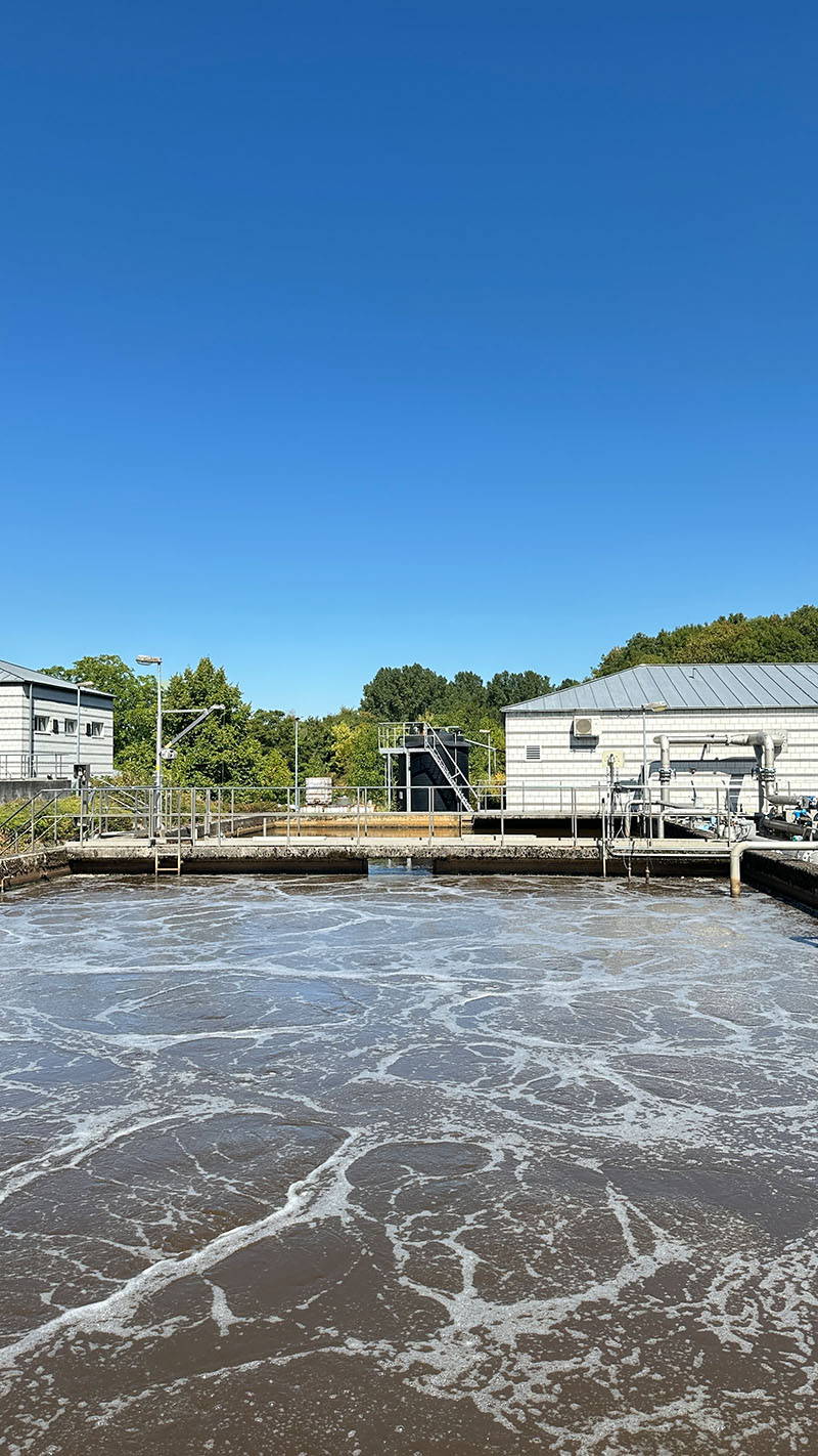 Kläranlage Glehn Belebungsbecken