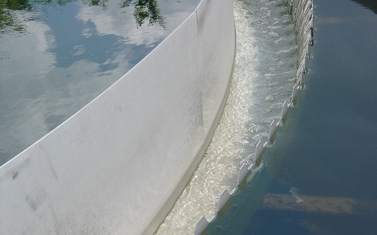 Kläranlage Elsdorf Nachklärbecken