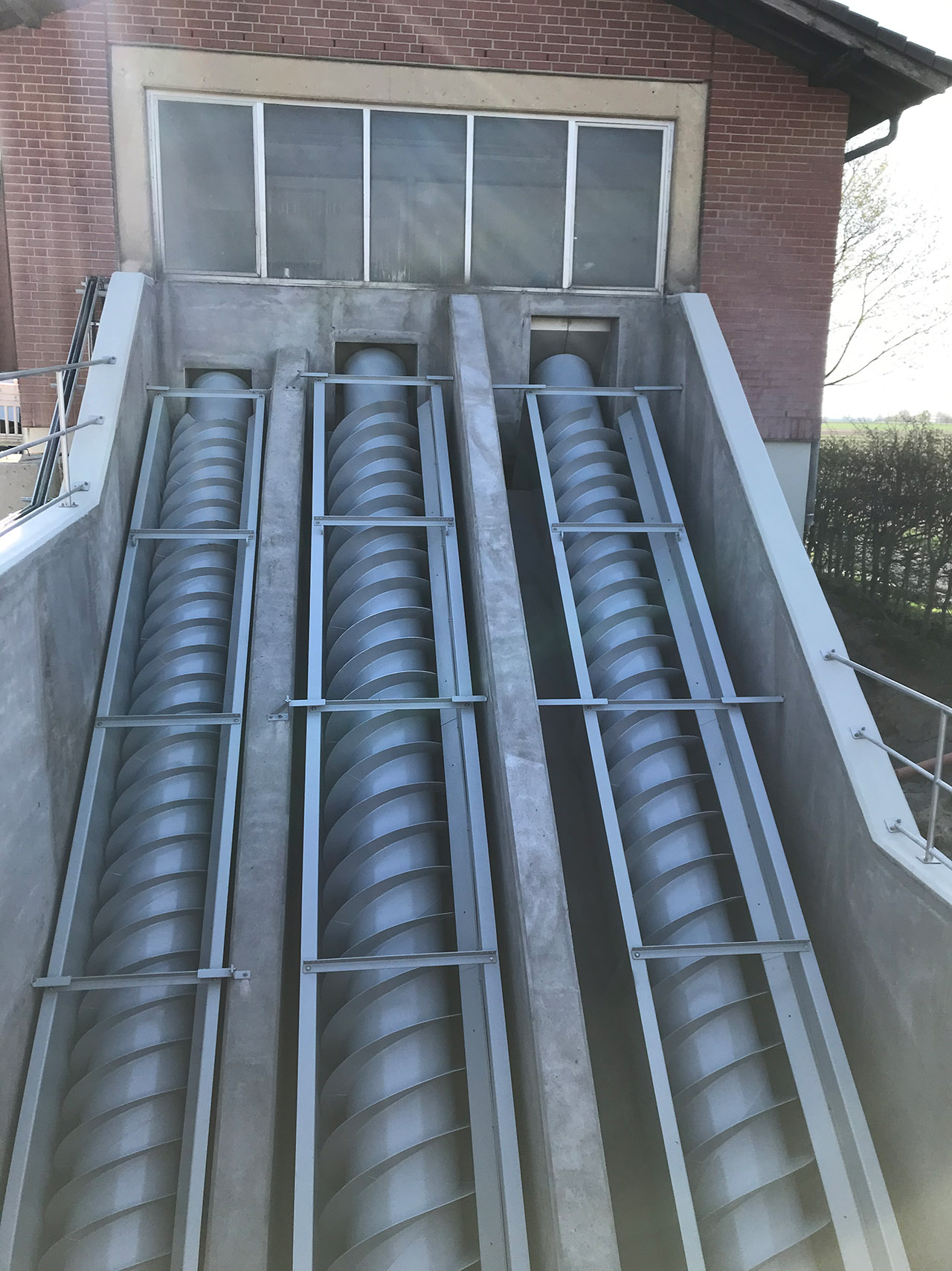 Kläranlage Elsdorf Zulauf