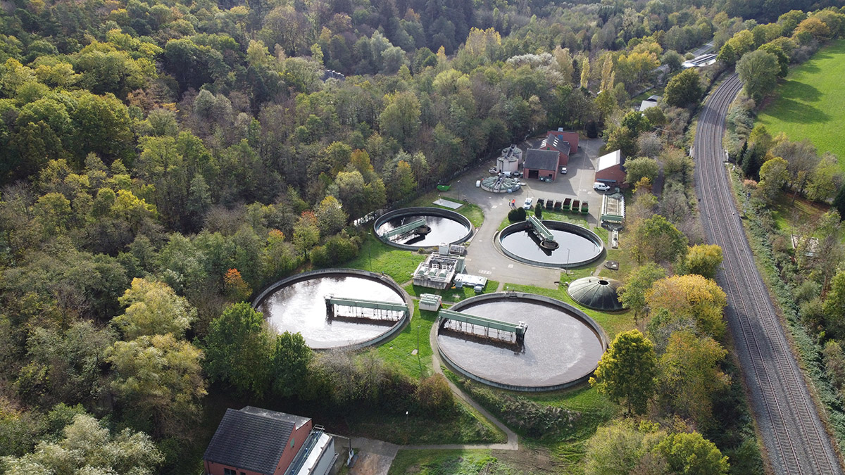 Kläranlage Mechernich im Überblick